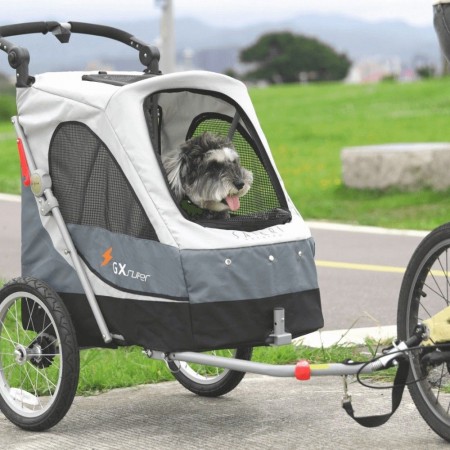 Stroller Hundevogn Medium Rosa