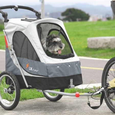 Stroller Hundevogn Large Gul