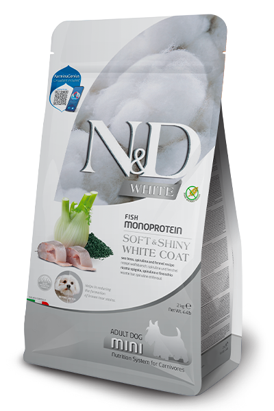 N&D White Sea Bass Spirulina and Fennel Adult Med/Max - 7 kg